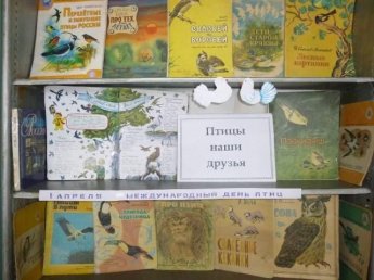  В Архангельской сельской библиотеке представлена выставка «Пернатые друзья».