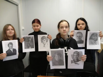 Урок памяти«Вставали в строй девчонки и мальчишки»