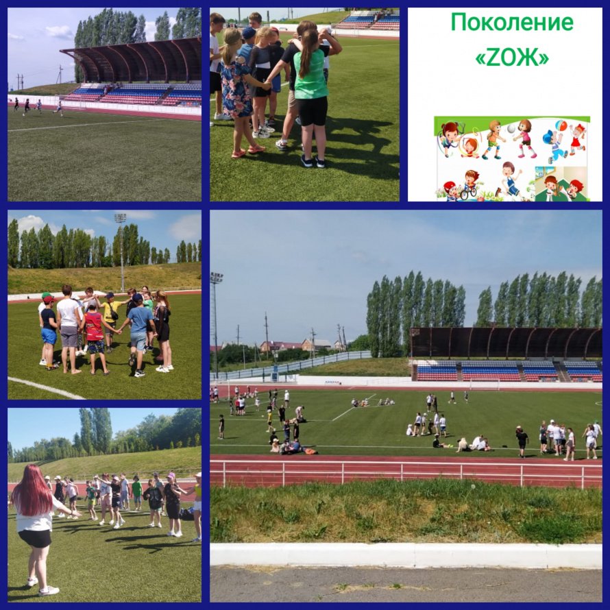 Игровая программа " Поколение ZOЖ ".